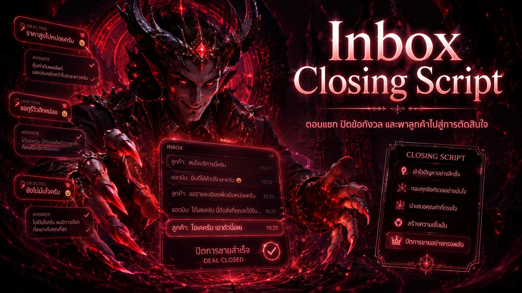 Inbox Closing Script