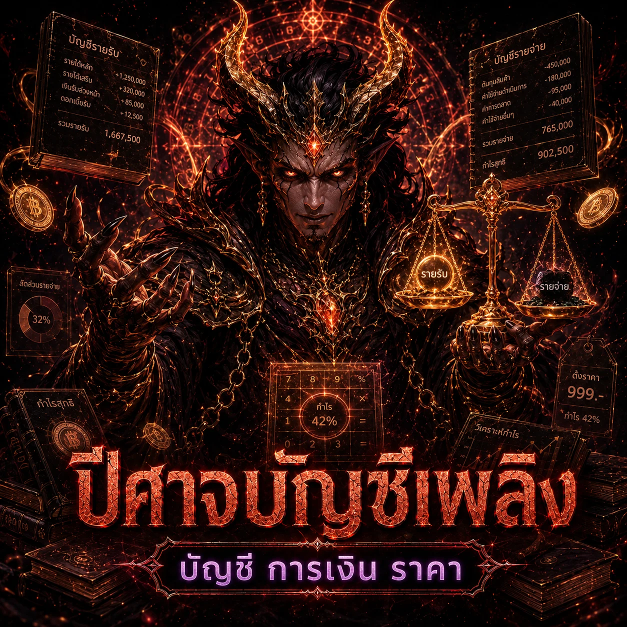 บัญชี การเงิน ราคา